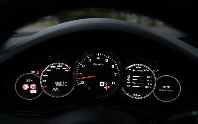 Porsche Cayenne cena 329900 przebieg: 153515, rok produkcji 2018 z Brusy małe 137